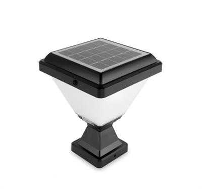 Ack 16 cm Solar Pc Led Bahçe Armatürü Siyah Kasa Gün Işığı AG60-06801