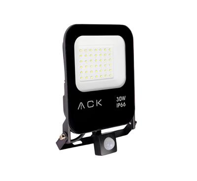 Ack 30 Watt Sensörlü Led Projektör Beyaz Işık AT62-23032