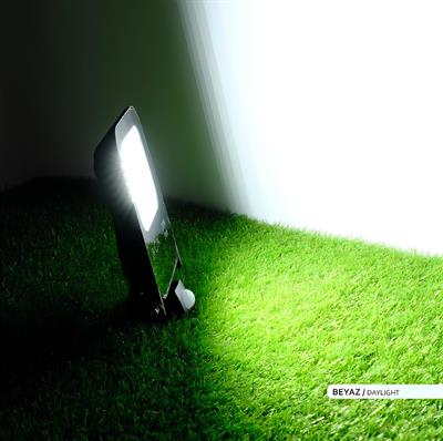 Ack 30 Watt Sensörlü Led Projektör Beyaz Işık AT62-23032