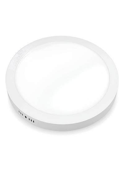 Ack 18 Watt Beyaz Kasa Sıva Üstü Yuvarlak Led Panel Gün Işığı AP03-01800
