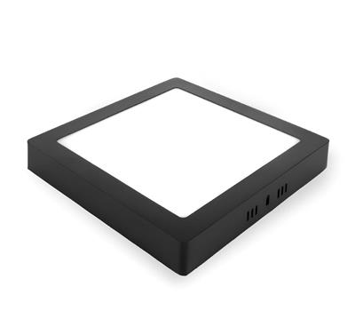 Ack 24 Watt Siyah Kasa Sıva Üstü Kare Led Panel Beyaz Işık AP04-02431