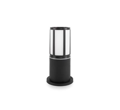 Ack 23 cm Troy Pc Bahçe Armatürü Siyah Kasa AG57-04121