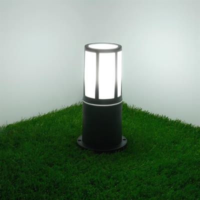 Ack 23 cm Troy Pc Bahçe Armatürü Siyah Kasa AG57-04121