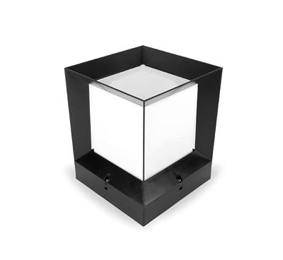 Ack 27 cm Lunar Pc Bahçe Armatürü Siyah Kasa AG55-07021