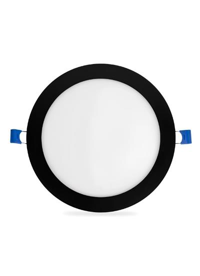 Ack 3 Watt Siyah Kasa Sıva Altı Yuvarlak Led Panel Gün Işığı AP01-00301