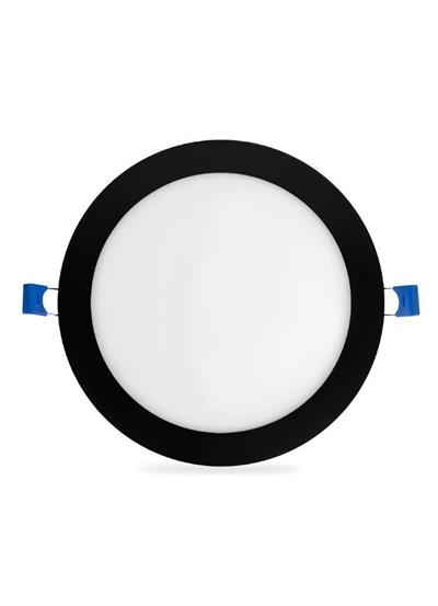 Ack 6 Watt Siyah Kasa Sıva Altı Yuvarlak Led Panel Beyaz Işık AP01-00631