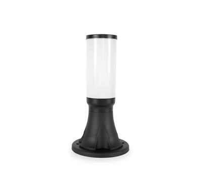 Ack 34 cm Aria Pc Bahçe Direk Armatürü Siyah Kasa AG56-05221