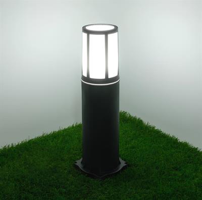 Ack 36 cm Troy Pc Bahçe Armatürü Siyah Kasa AG57-04021