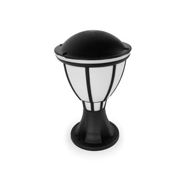Ack 37 cm Sardes Pc Bahçe Armatürü Siyah Kasa AG55-05021