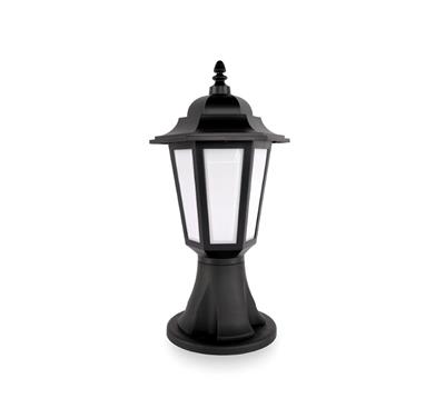Ack 42 cm Perge Pc E27 Set Üstü Bahçe Armatürü Siyah Kasa AG57-05221