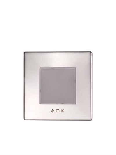 Ack 5 cm Kare Led Merdiven Duvar Armatürü Mavi Işık AH07-00964