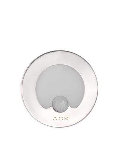 Ack 5 cm Sensörlü Led Merdiven Duvar Armatürü Beyaz Kasa Beyaz Işık AH07-00634