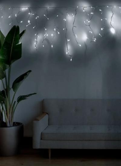 Ack 9W 2 Metre Süsleme Saçak Perde Led Beyaz Işık AS90-00803