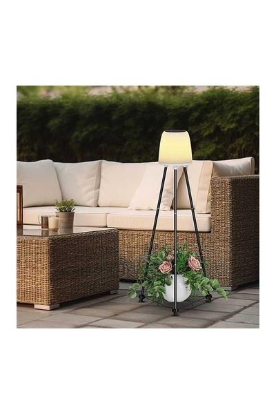 Ack Solar Pc Led Ayaklı Bahçe Armatürü Ayarlanabilir Işık AG60-06851