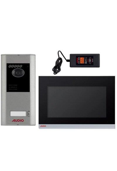 Audio 001465 10.1 İnç Dokunmatik Butonlu Handsfree Villa Set Siyah