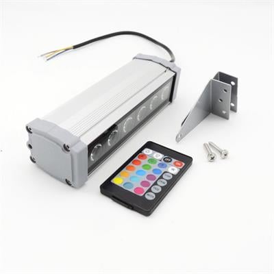 6 Watt 20 Cm RGB Ledli Wallwasher