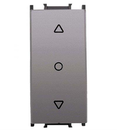 Panasonic Thea Modüler Antrasit Tek Düğmeli Jaluzi Anahtarı 1M Mekanizma +  Kapak