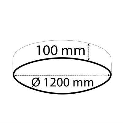 Sıva Üstü Davul Linear Armatür Siyah Kasa Beyaz Işık