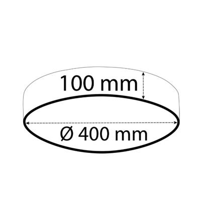 Sıva Üstü Davul Linear Armatür Siyah Kasa Beyaz Işık