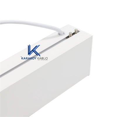 Sıva Üstü Linear Armatür Beyaz Kasa Beyaz Işık