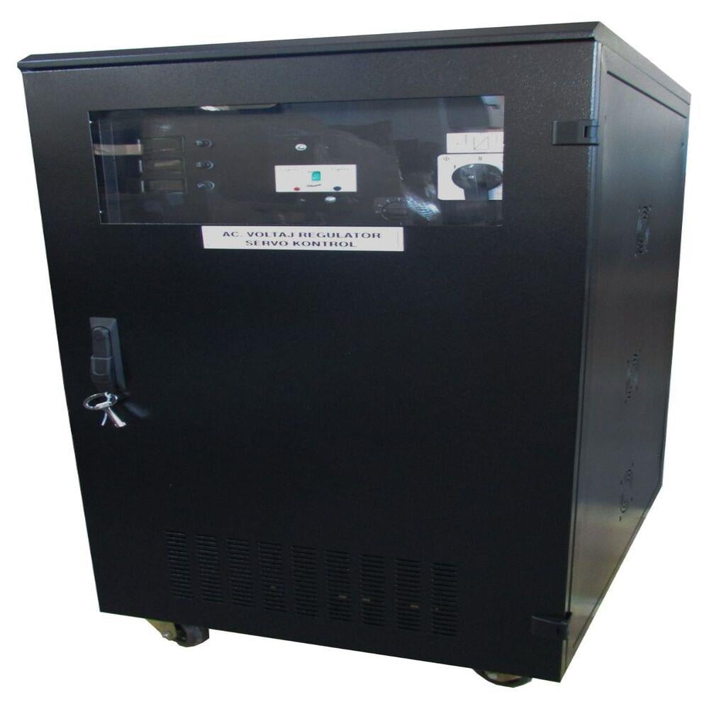 150 KVA Trifaze Tam Otomatik Servo Voltaj Regülatör Korumasız 200-400V