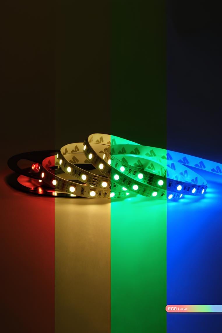 Ack 10 W 3 Çip 60 Led'li Şerit Led Rgb Işık AS01-00309