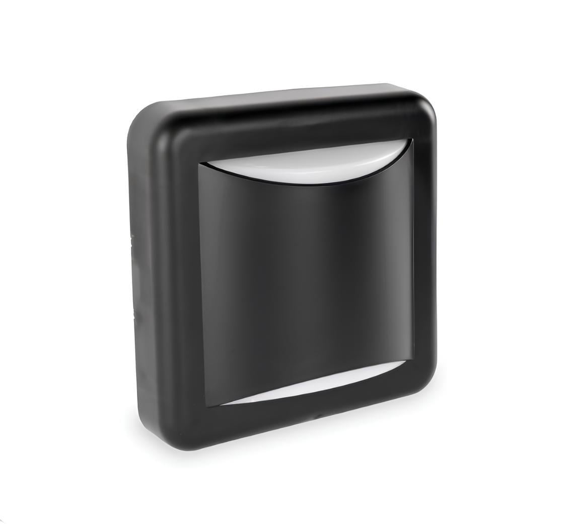 Ack 14 cm Led Duvar Apliği Siyah Kasa Gün Işığı AH07-05101