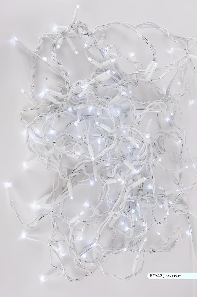 Ack 144 Led'li Süsleme Saçak Led Beyaz Işık AS90-00203