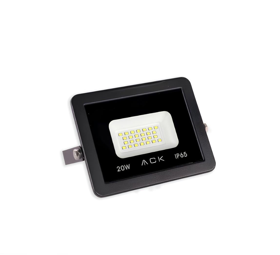 Ack 15 cm Smd Led Projektör Siyah Kasa Beyaz Işık AT62-02032