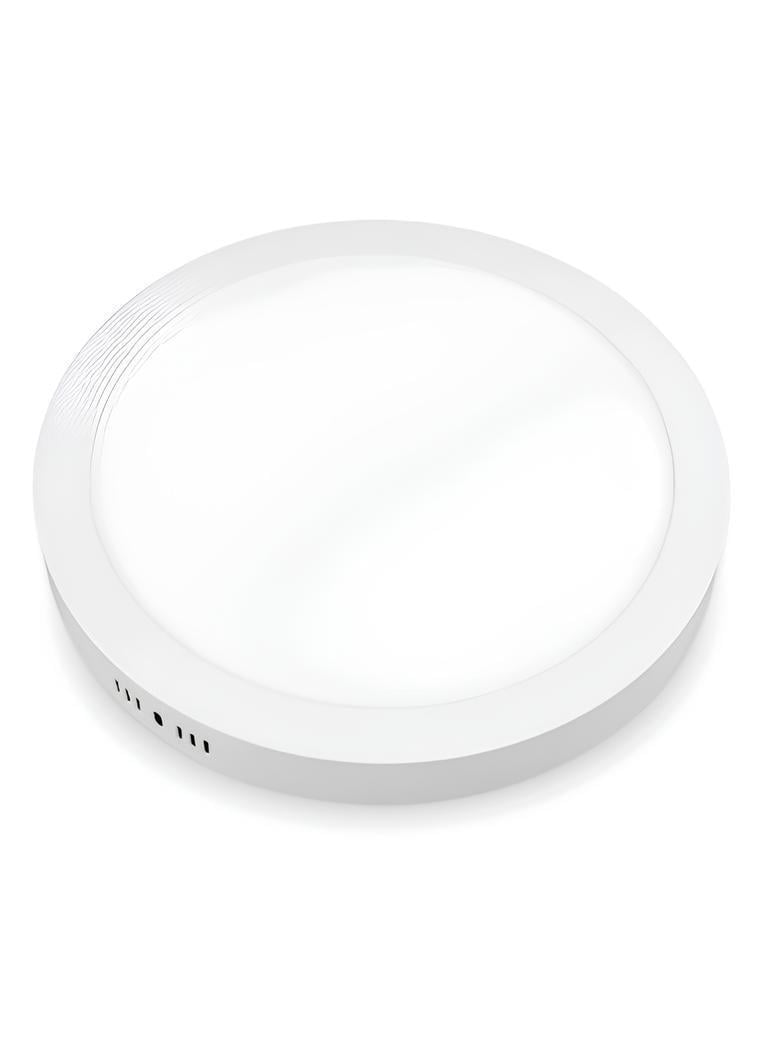 Ack 18 Watt Beyaz Kasa Sıva Üstü Yuvarlak Led Panel Gün Işığı AP03-01800