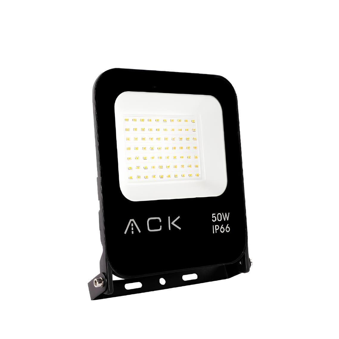 Ack 20 cm Led Projektör Siyah Kasa Gün Işığı AT62-05002