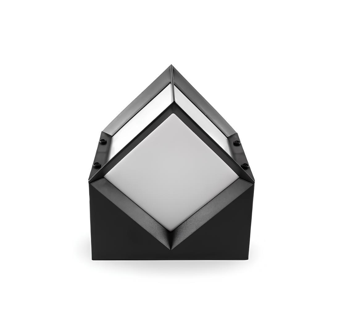 Ack 26 cm Lunar Pc Bahçe Armatürü Siyah Kasa AG55-06021