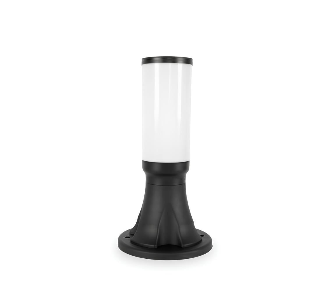 Ack 34 cm Aria Pc Bahçe Direk Armatürü Siyah Kasa AG56-05221