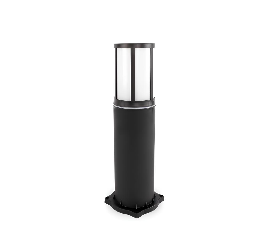 Ack 36 cm Troy Pc Bahçe Armatürü Siyah Kasa AG57-04021