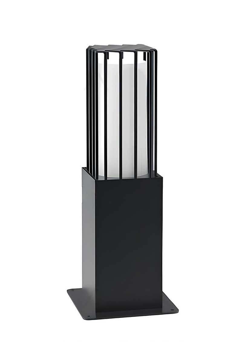 Ack 40 cm Assos Alüminyum Bahçe Armatürü Siyah Kasa AG36-00402