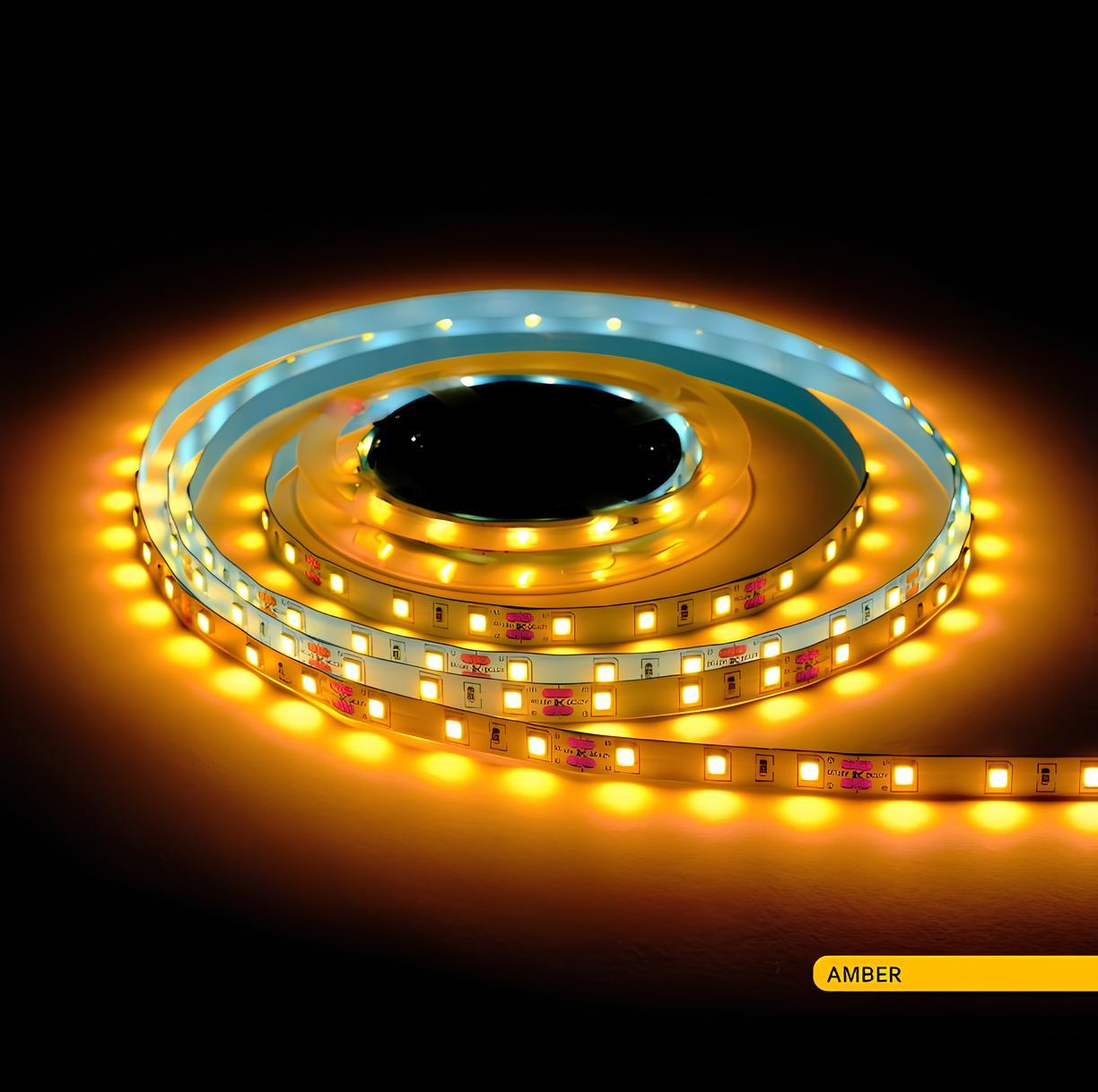 Ack 60 Led'li Şerit Led Amber Işık AS01-00807