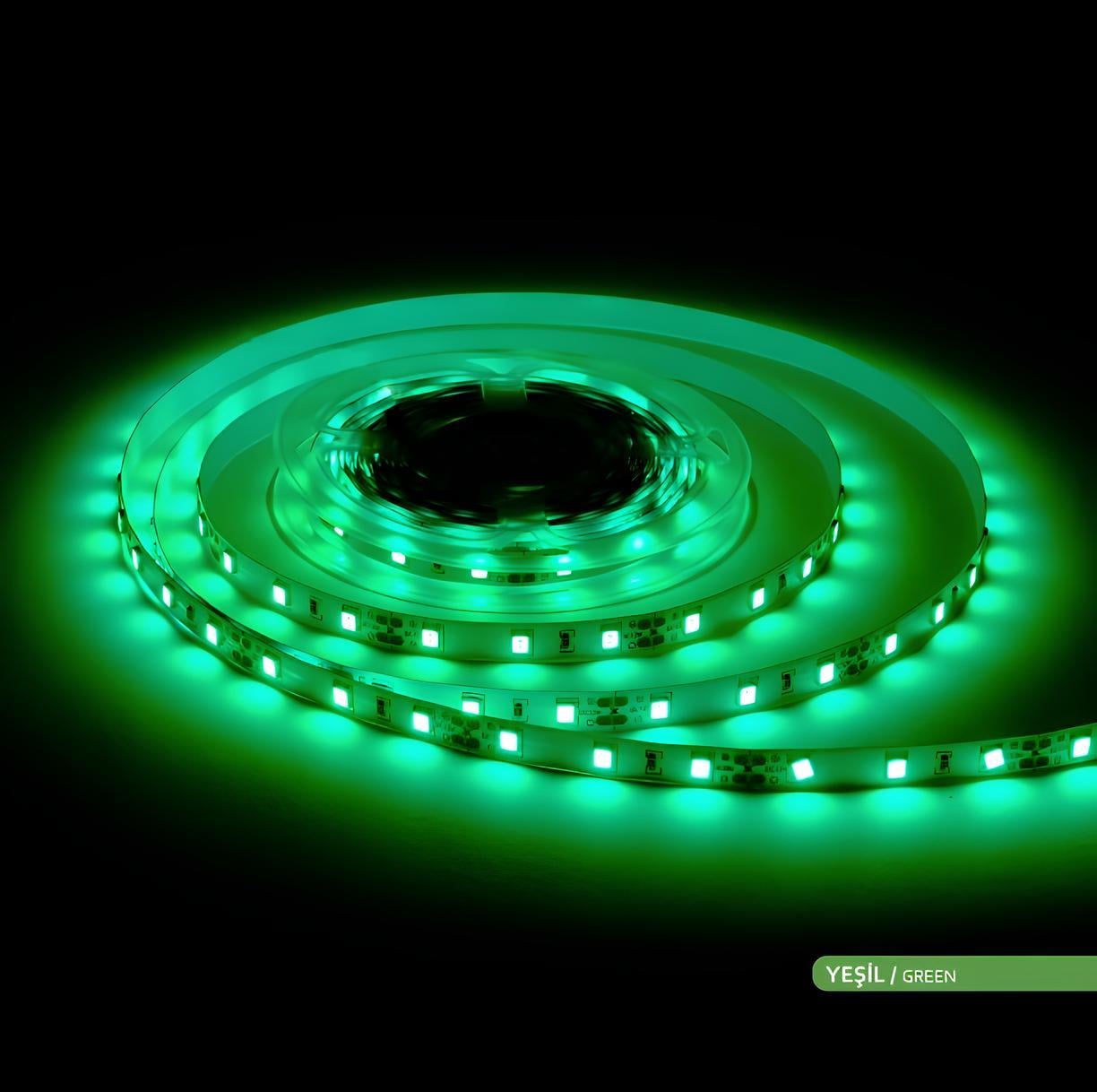 Ack 60 Led'li Şerit Led Yeşil Işık AS01-00805