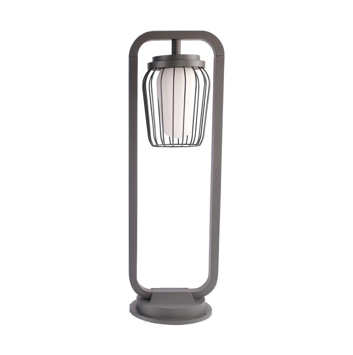 Ack 70 cm Assos Alüminyum Bahçe Armatürü Siyah Kasa AG36-00612