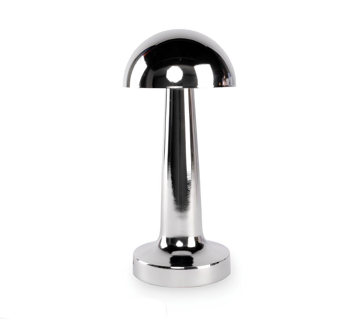 Ack Şarjlı Dokunmatik Led Masa Lambası Krom Renk AF11-00295