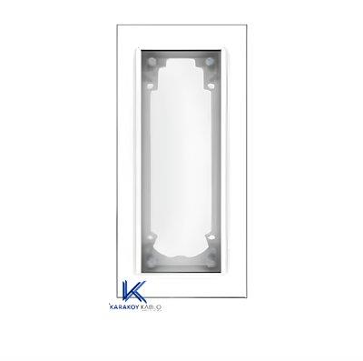 Audio 001281B Beyaz Işıklı Sıva Altı Akrilik Panel Altlığı Beyaz 