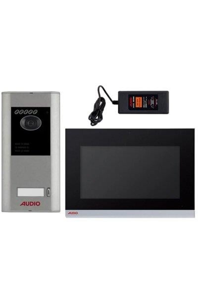 Audio 001465 10.1 İnç Dokunmatik Butonlu Handsfree Villa Set Siyah