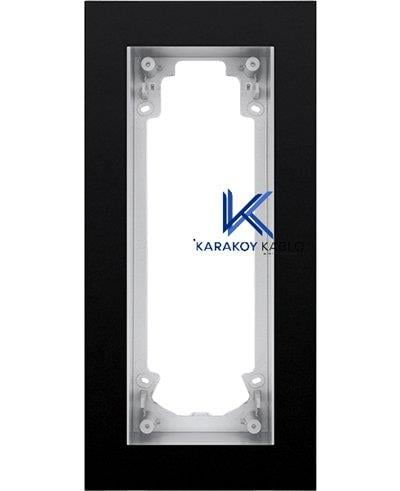 Audio Mavi Işıklı Sıva Altı Akrilik Panel Altlığı Siyah 001280A