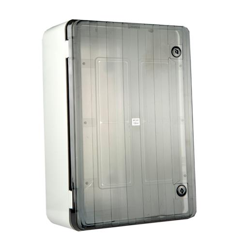 Çetsan 40x60x20 Polikarbonat Pano Şaffaf Kapaklı Sac Tabanlı P.06420-3