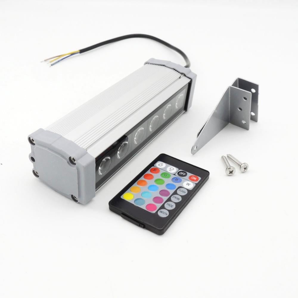 Edson 6 Watt 20 Cm RGB Ledli Wallwasher ED-3517