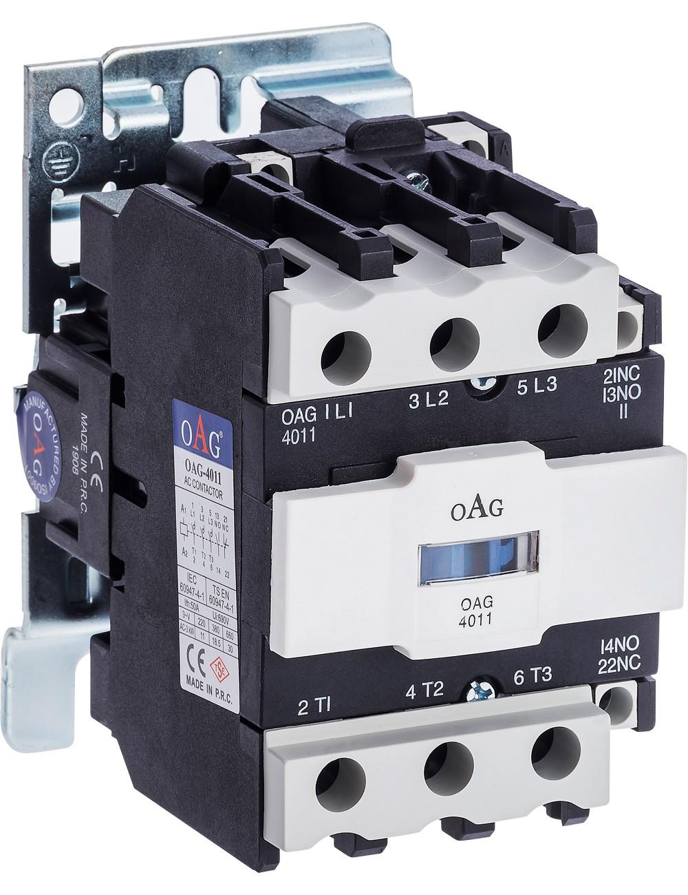 OAG-D5011 D Tipi 50 Amper Kontaktör