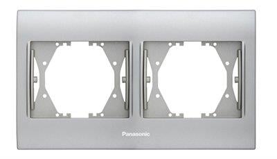Panasonic Thea Blu Krom Mat İkili Çerçeve