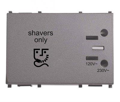 Panasonic Thea Modüler Antrasit Tıraş Priz 3M Mekanizma +  Kapak