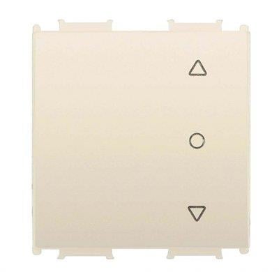 Panasonic Thea Modüler Krem Tek Düğmeli Jaluzi Anahtarı 2M Mekanizma +  Kapak