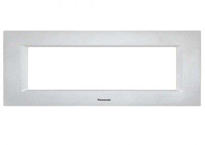 Panasonic Thea Optima Metalik Beyaz Tekli 7 mm Çerçeve 