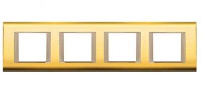 Panasonic Thea Sistema Gold Dore Dörtlü 4x2 mm Çerçeve 